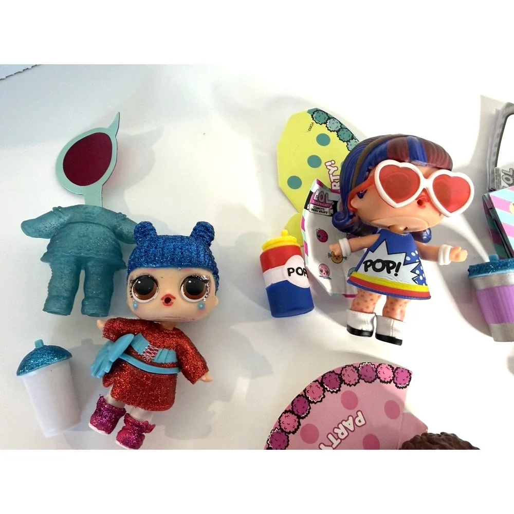 LOL Surprise Doll Lot w/ Capsules Carry Cases Accessories Huge Mixed Bundle
